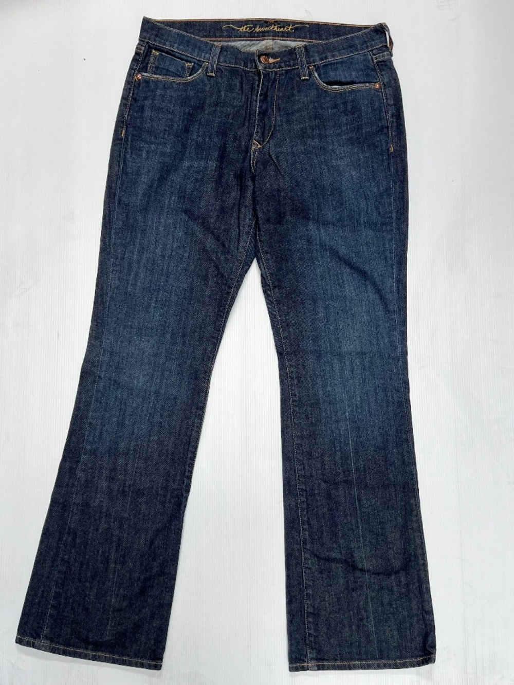 Old Navy Sweetheart Classic Rise Bootcut Jeans 10 Regular Dark Wash